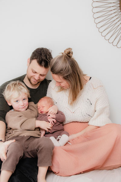 lifestyle newbornfotografie en babyfotografie
