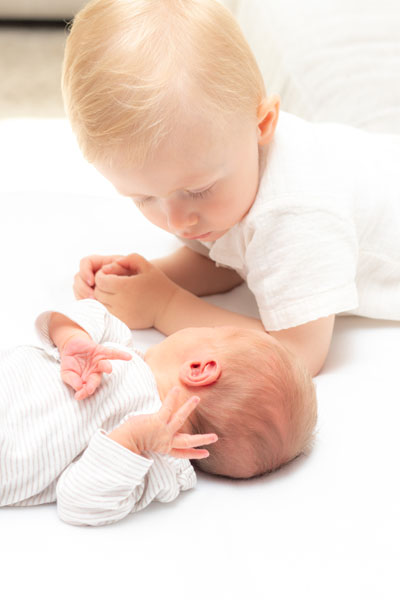 lifestyle newbornfotografie en babyfotografie
