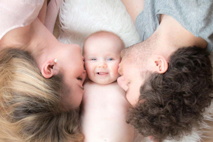 lifestyle newbornfotografie en babyfotografie
